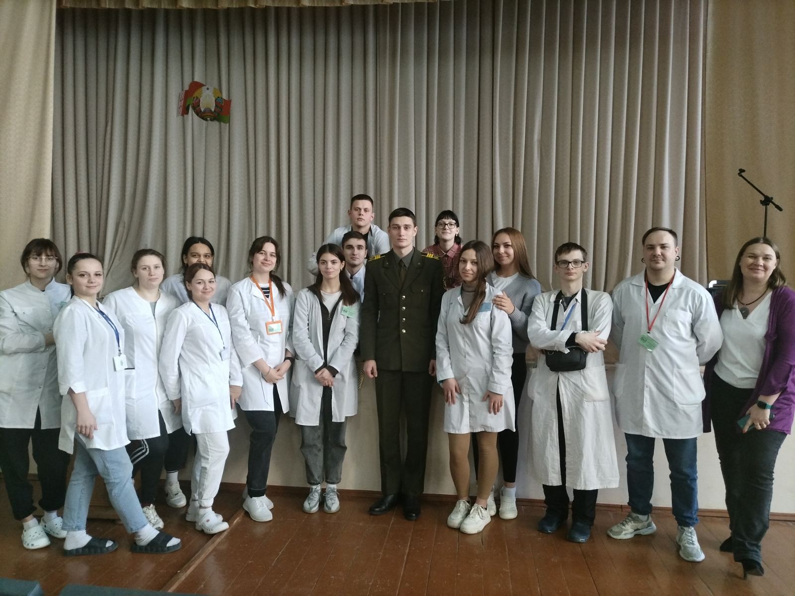 Встреча с представителем военно-медицинского института УО «Белорусский государственный медицинский университет»